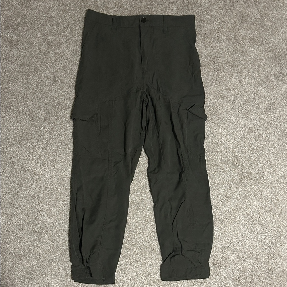 Banana Republic Dark Green Cargo Pants